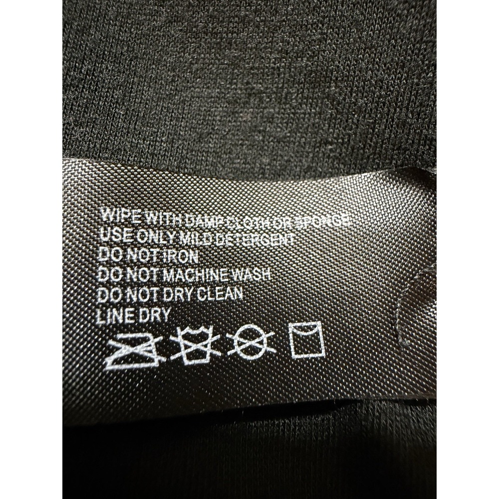 Altar'd State Jacket Women's Size XS Black Faux Leather Biker Motto Streetwear - Picture 12 of 16